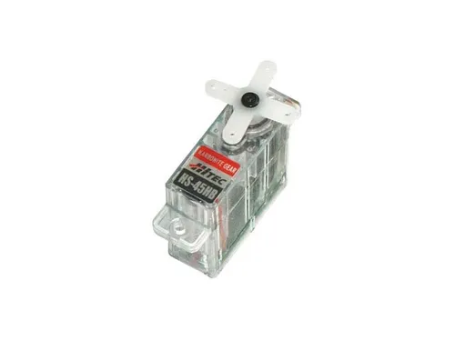 Hitec - Servo HS-45 HB - Analog Servo, ideal für präzise Steuerung in Modellbauprojekten und bietet hohe Zuverlässigkeit.