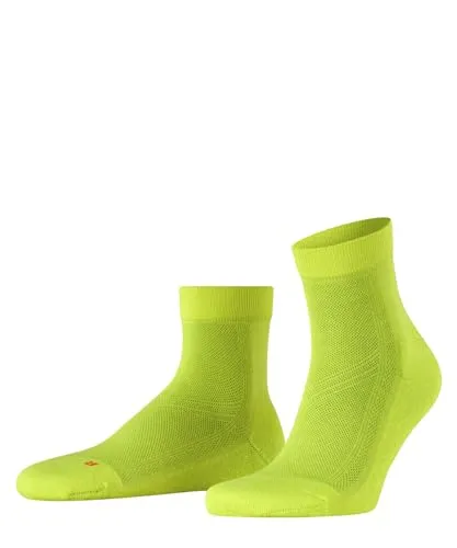 FALKE Unisex Socken Cool Kick U Sso weich atmungsaktiv schnelltrocknend einfarbig 1 Paar, Gelb Lightning 1325, 37-38