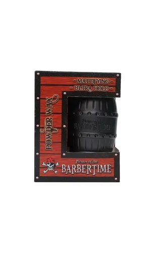 BARBERTIME Haarwachs Haarpuderwachs Powder Wax 20g Matt Volume Ultra Starkes Halt
