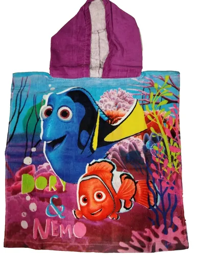 Disney Finding Dory Badeponcho 100% Baumwolle Neu OVP *
