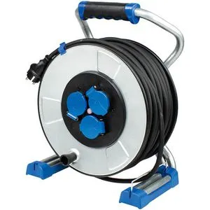 as-Schwabe Kabeltrommel 23321 Iron Coat Xperts 50m in silber von as - Schwabe