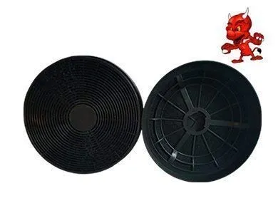 SET 2 Aktivkohlefilter Fettfilter Kohlefilter Filter für Dunstabzugshaube Abzugshaube PKM 6090H, 6004H, 9004H 1