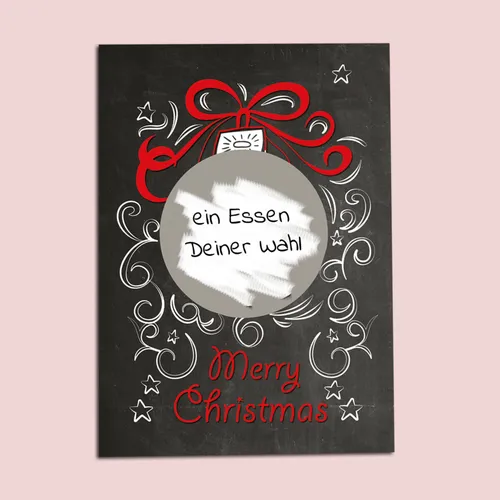 Weihnachtskarten zum Rubbeln, DIY Adventskalender zum Rubbeln 25