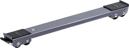 WAGNER Transporthilfe MM 1199 - Größenverstellbare Ladefläche 44-70 cm - Tischtransportwagen mit 500 kg Tragkraft, ideal für verschieden großes Transportgut. Hochbelastbar und mit Feststeller für sicheren Halt.