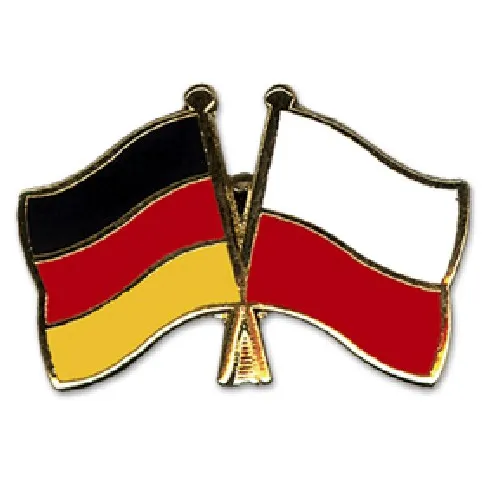 Freundschaftspin Deutschland-Polen von Everflag