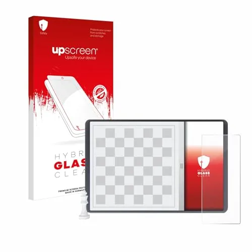 upscreen Schutzglas für Chessnut Evo - 9H Panzerschutz - Schutzfolien für Handys mit 9H Kratzschutz, ultraklar für perfekte Bildschirm-Wiedergabe und passgenau für Chessnut Evo. Made in Germany für umweltfreundliche Verpackung.
