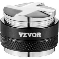 VEVOR Kaffeeverteiler 2 in 1 – Verstellbarer Espressoverteiler (51 mm) aus Edelstahl