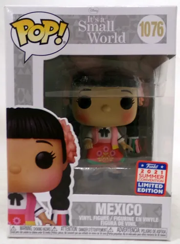 Funko Pop! Disney It's a Small World 1076 Mexico 2021 Sommer Con Vinyl Figur