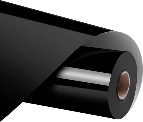 Loklik Heat Transfer Vinyl Folie Schwarz