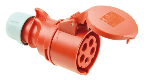 PCE/Merz CEE-Kupplung SHARK 32A, 5-polig, IP44 - 225-6