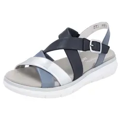 Remonte Damen Riemchensandalen D2K53 - Wanderschuhe mit losem Einlage und bequemem Klettverschluss, ideal für entspannte Sommertage und Freizeitaktivitäten.