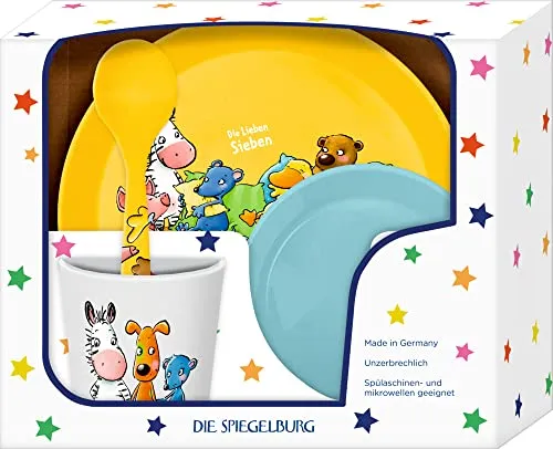 Geschenkset Die Lieben Sieben - Kreatives Spielzeugset für Kinder, ideal als Geschenk, fördert die Fantasie und das Spielen in Gruppen.