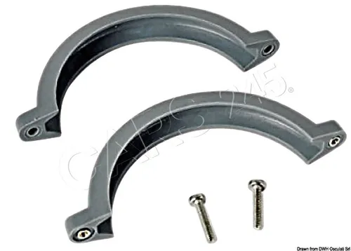 Osculati Schließring und Schrauben Gulper 220