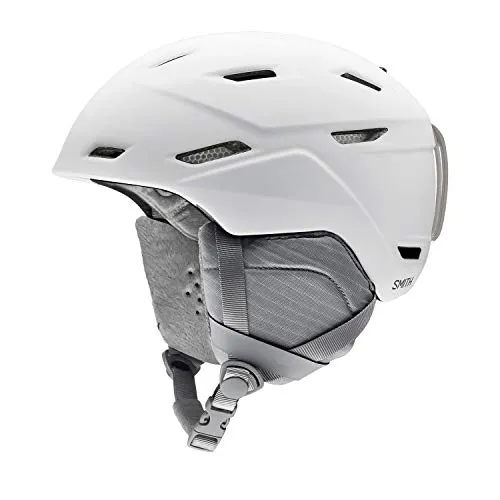 Smith Mirage Damen Skihelm - Weiß - Größe S - Skihelme & Snowboardhelme, leichter und stylischer Schutz für Damen mit hervorragendem Komfort und Belüftung.
