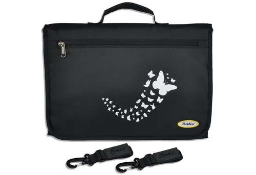 PUNALU Wickelauflage Große Wickelunterlage für unterwegs inkl. 2 Kinderwagenhaken, Hochwertige Materialien