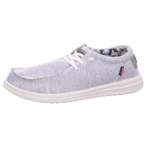 FUSION Superlight Slipper, Größe 43, Farbe: Weiß - Herren Slipper & Mokassins, federleicht und atmungsaktiv für ultimativen Tragekomfort, der sich anfühlt wie auf weichem Moos – perfekt für den Sommer.