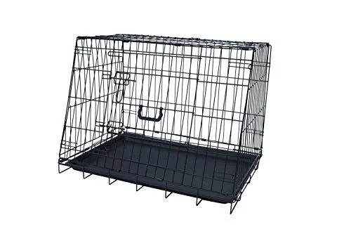 Streetwize Hundegitter fürs Auto SWPET16 - Schutzgitter für Hunde - Sonstiger Hundebedarf, klappbares Metallgitter für sicheres Reisen mit Hunden, ideal für mittelgroße Rassen wie Bulldoggen und Basset Hounds.
