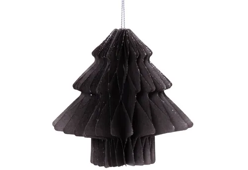 coopz Weihnachtsbaumkugel 3er Set Weihnachtsschmuck Papier Tanne