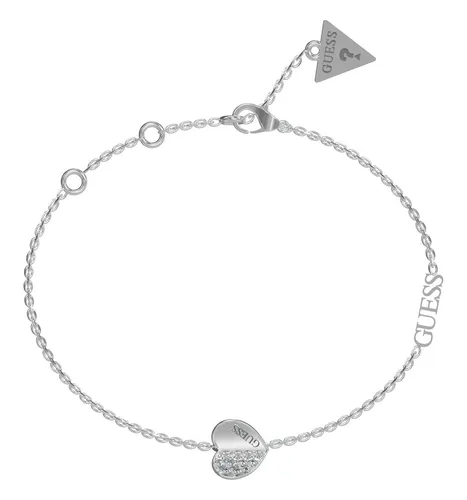 GUESS Lovely Guess Bracelet S Armband Silber von GUESS