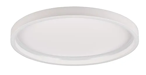 Trio R64502131 LED-Deckenleuchte Rotunda 1x20W - Lampen - elegante mattweiße Deckenleuchte mit 2600 Lumen, ideal für stimmungsvolle Beleuchtung in Wohnräumen