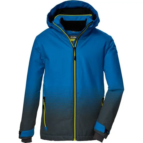 KILLTEC Kinder Funktionsjacke KSW 177 BYS SKI JCKT - Skijacken für Kids, 100% wasser- und winddicht, mit warmem Fleece und temperaturregulierendem Mesh-Einsatz für optimalen Komfort auf der Piste.