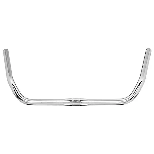 ERGOTEC Englischer Lenker, verchromt, Ø 25,4mm - Stabiler Stahl-Lenker für Jugend-, Tour- und Cityfahrräder, mit elegantem verchromtem Finish für einen stilvollen Look.