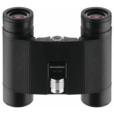 Eschenbach Optik Fernglas club 8x20, kompakt, schwarz - Ferngläser, ideal für Freizeit und Reisen, bietet beste Abbildungsqualität mit phasenkorrigierten BaK-4-Prismen und ist wasserdicht sowie stickstoffgefüllt für Langlebigkeit.