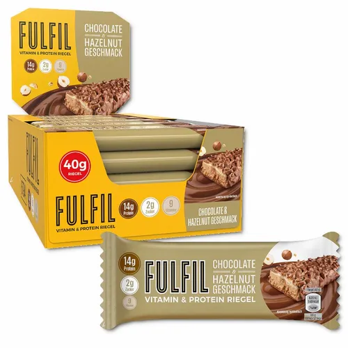 FULFIL Proteinriegel Chocolate Hazelnut, 15 Riegel