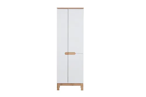 Badezimmerschrank, Weiß, 60 Cm Hoch, 3 Türen, Modern