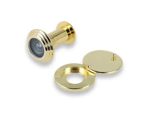 MS Beschläge Türspion Türspion Feuerschutz Türgucker Sicherheit Guckloch, Türstärke 35-55 mm