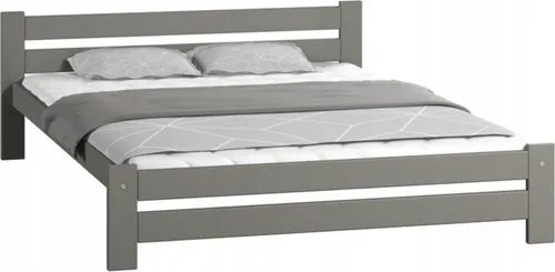 Hochwertiges Holzbettgestell 160x200 cm – Robust & Stilvoll