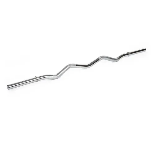 Sport-Thieme Langhantelstange Curlstange ø 30 mm - Langhantelstangen für gelenkschonendes Training mit ergonomischen Griffen, ideal für Bizeps- und Trizepsübungen, max. Belastbarkeit 180 kg.