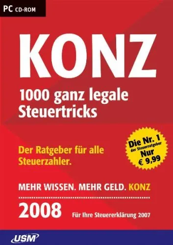 Konz 2008 - 1000 ganz legale Steuertricks
