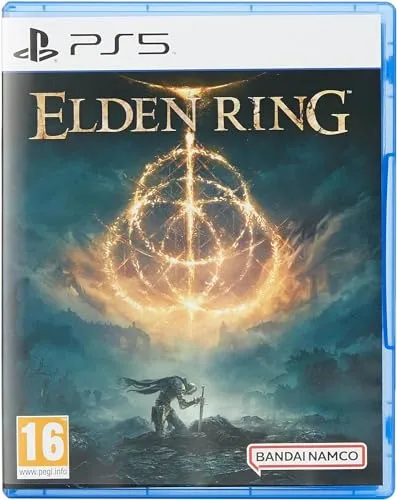 Elden Ring (PS5) - Fantastisches Action-RPG - PS5-Spiel mit einer neuen, weitläufigen Fantasy-Welt. Erlebe epische Kämpfe und erkunde geheimnisvolle Landschaften in diesem Meisterwerk von FromSoftware und George R. R. Martin.