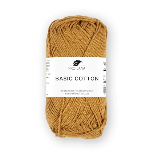 Pro Lana Basic Cotton 50g - Farbwahl (211 - zimt)