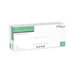 MaiMed® sensitiv PF Einmalhandschuhe, Latex 74155 , 1 Box= 100 Stück, Größe XS