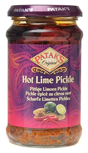 Pataks Scharfe Limetten-Pickles, 283 g