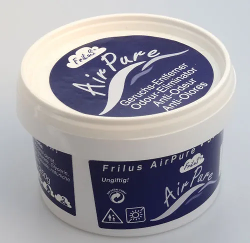 Frilus Geruchsvernichter Air Pure Geruchneutralisation Dose 250 Gramm Inhalt
