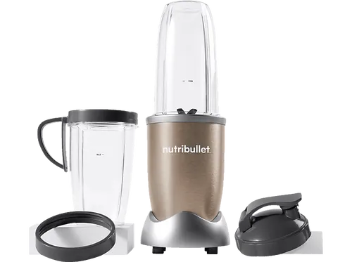 Nutribullet Smoothie-Maker 900W - Standmixer mit 0,925 l Kunststoff-Mixbehälter, kraftvollem 900 Watt Motor, ideal für nahrhafte Smoothies und gesunde Mahlzeiten auf Knopfdruck.