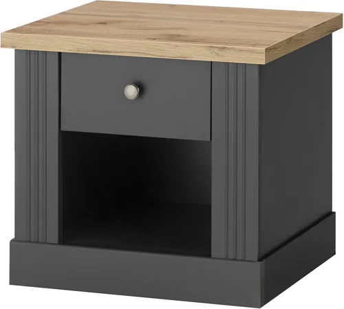 Nachttische Grau von Home Affaire