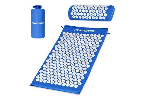 MSports® Akupressurmatte Akupressurmatte - Akupressur Set