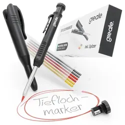 Tieflochmarker Bleistift - 2er Pack