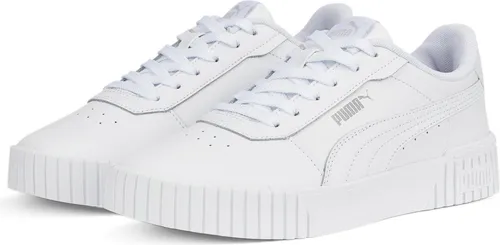 PUMA Damen Carina 2.0 Sneaker - Stilvoller Komfort in Weiß - Damen-Sneaker mit breiterer Zwischensohle für zusätzlichen Komfort und stylischem Design. Ideal für einen lässigen Look im Alltag.