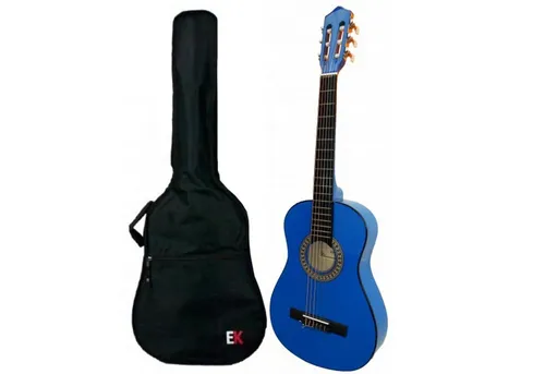 ROCIO Kindergitarre C16 BL Konzertgitarre 3/4 blau