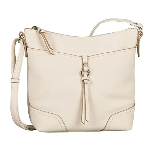 TOM TAILOR Imeri Damen Umhängetasche - Moderne Umhängetasche aus weichem Lederimitat mit praktischen Fächern und verstellbarem Schulterriemen – ideal für jeden Tag.