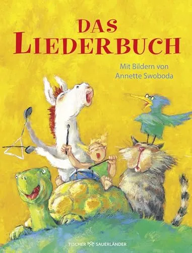 Das Liederbuch: Der Klassiker mit den beliebtesten Kinderliedern - Gesangsnoten für Kinder, ideal für Familienfeiern und Singabende, bringt Spaß und Freude für Groß und Klein.