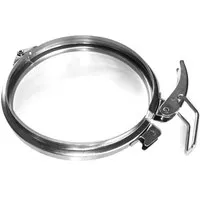 Planet Pool Spannring aus Metall für 6-Wege Top-Mount-Ventil - Sandfilteranlagen Zubehör, langlebiger Spannring aus Metall für zuverlässige Funktion und einfache Installation.