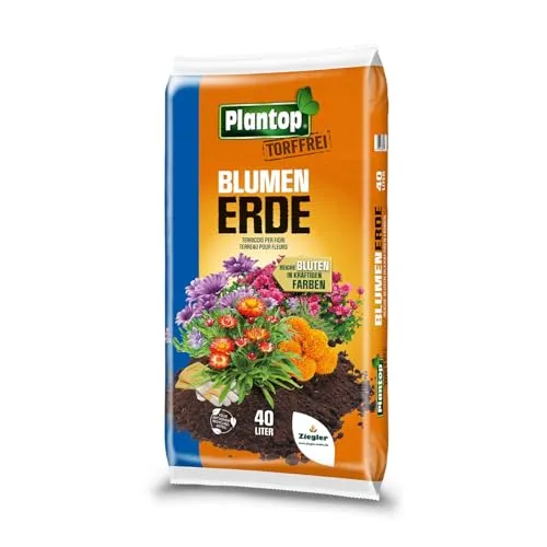 Plantop Blumenerde Plantop Blumenerde torffrei 40 L