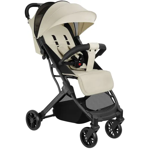 tectake® Buggy-Kinderwagen - Kinderwagen mit Einhand-Klappmechanismus und 5-Punkt-Gurt für höchsten Komfort und Sicherheit, ideal für Alltag, Reisen und Shopping.