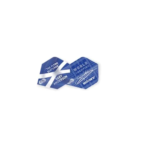 Unicorn Ultra Fly 100 Micron Plus Gary Anderson Flights (Shape Plus)